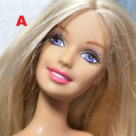 Vtg Barbie Dolls Mattel 1999 Nude Pretty Face Fashion Dolls Y2K Style 11.5 Inche - Picture 5 of 11